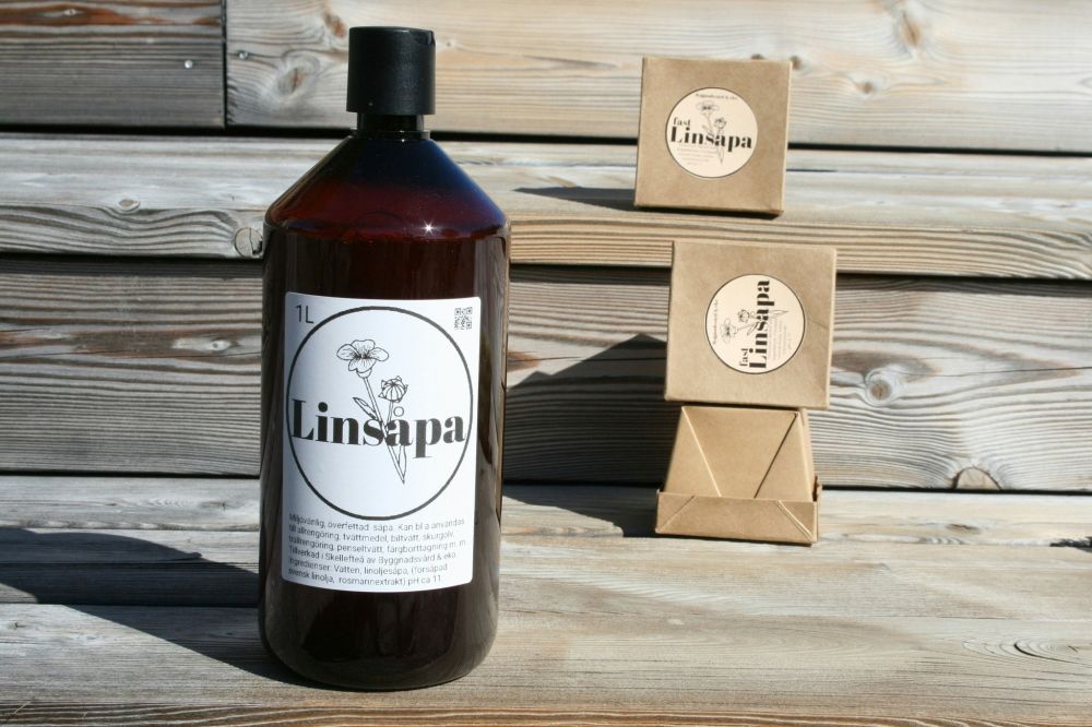 Linsåpa  traditionellt rengöringsmedel med moderna möjligheter