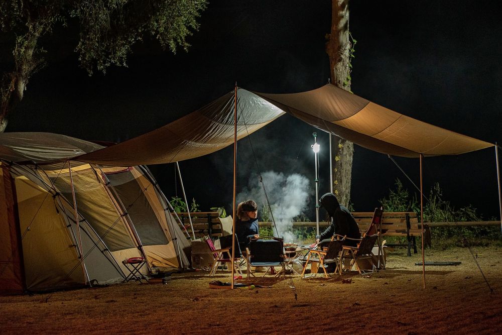 Camping  frihet, natur och enkelhet i samma paket